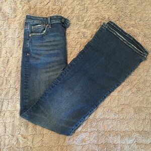 Altar'd State Dark Blue Boot Cut Jeans